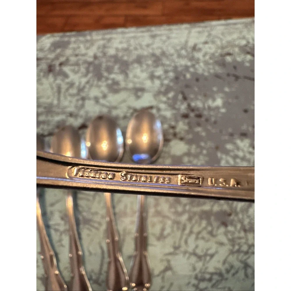 5 Sears and Roebuck TRADITION BANQUET‎ Place Oval Soup Spoon Stainless Made USA